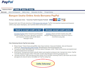 membuat akun paypal