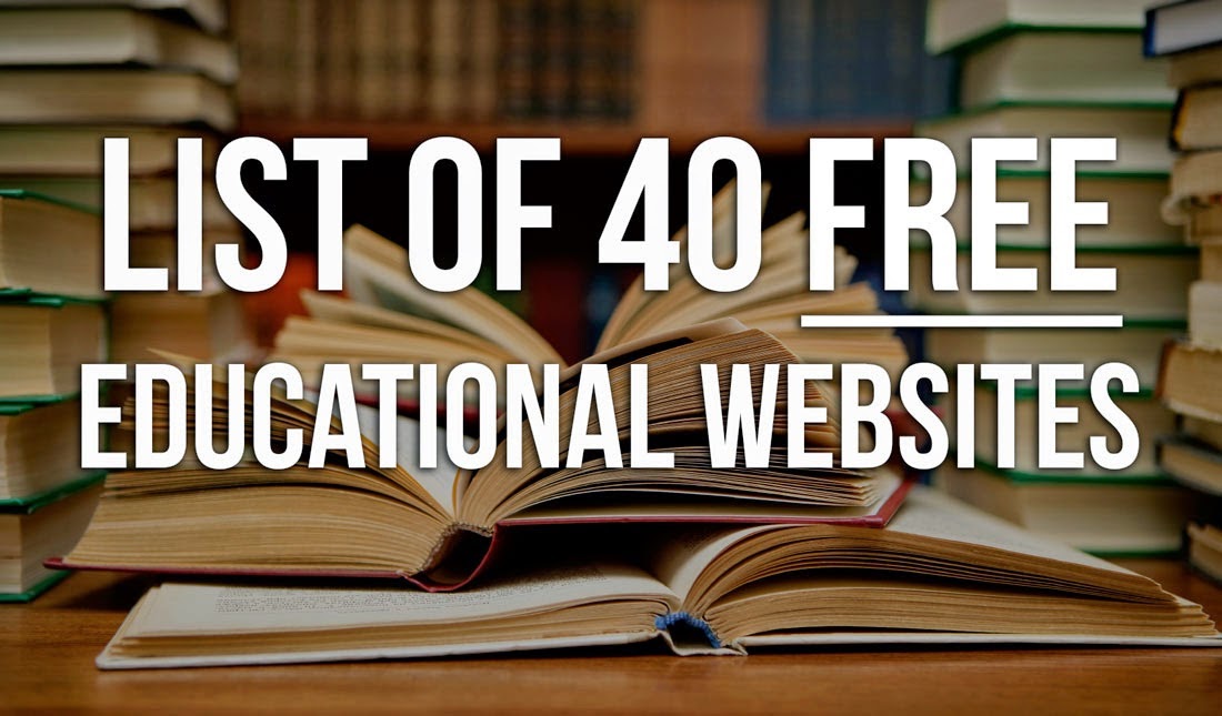 Beat The System With This List of 40 FREE Educational Websites