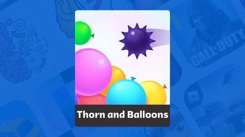 تحميل لعبة Thorn Balloons مهكرة بدون اعلانات من ميديا فاير