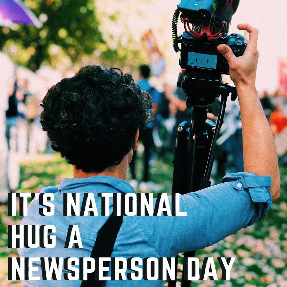 National Hug a Newsperson Day Wishes pics free download