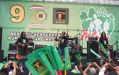 Grup Band Jambrud Meriahkan Harlah PPP di Surabaya