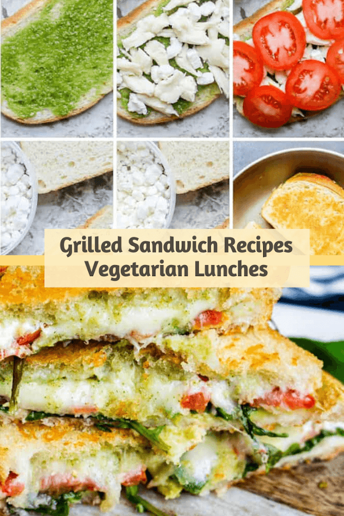 Grilled Sandwich Recipes Vegetarian Lunches