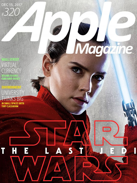 Daisy Ridley Image In Apple Magazine