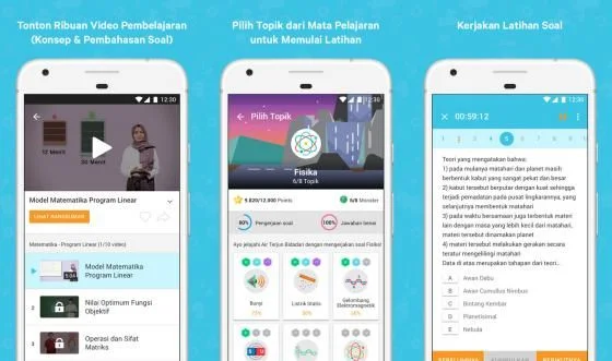 Solusi Belajar Melalui Android Dengan Aplikasi Ruangguru