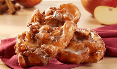 Krispy Kreme Apple Fritters.