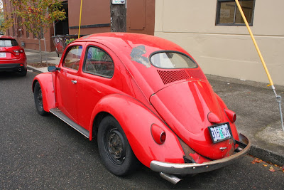 1956 Volkswagen Beetle Oval Window.