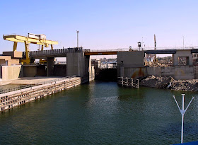 Entering the Esna Lock