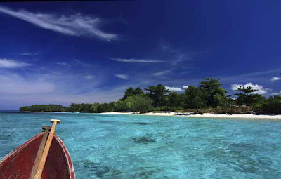 Ambon has a various natural tourist destinations Liang beach inwards Ambon