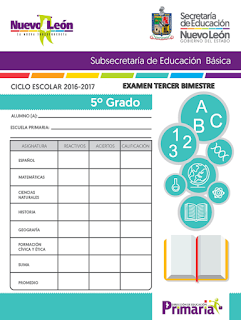 Quinto Grado Examen Bimestral Bloque 3