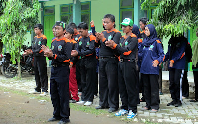 Ketua PC IPNU Trenggalek Menutup Diklatama