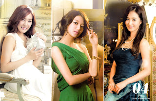 SNSD Tiffany-Sooyoung-Yuri Desk Calendar 2013