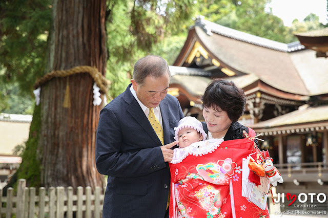 大神神社でのお宮参り出張撮影