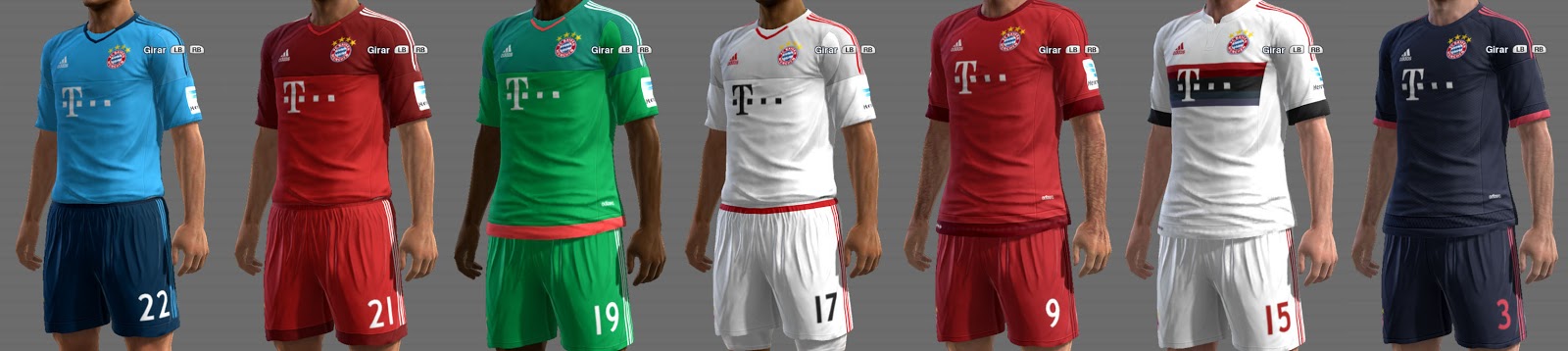 Bayern Munich GDB 15-16 UPDATE