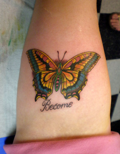  The Best Butterfly On Lower Back Tattoo