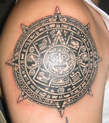 Most of the symbols that are taken from the Aztec tattoo designs symbolize