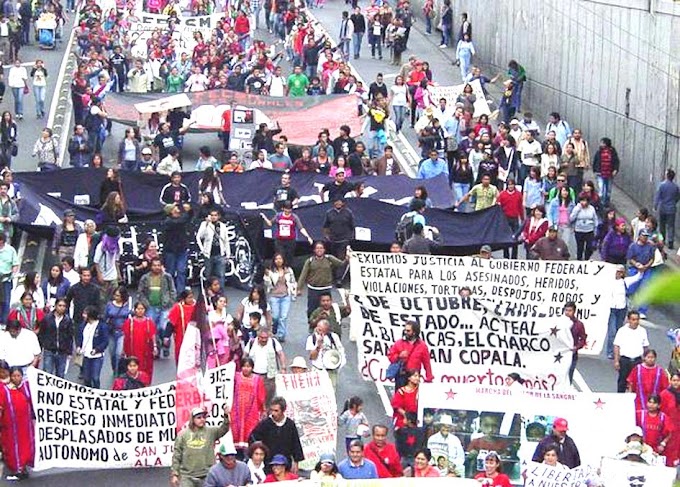 Piden manifestantes cese a la violencia y oportunidades para "ninis"