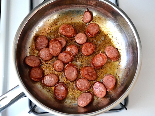 cook sausage