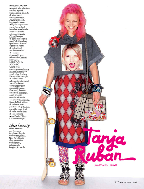 Elle Italia: Street Art, Street Color Style