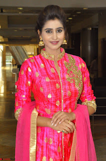 Shamili in Pink Anarkali Dress 07.JPG