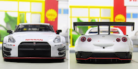 kyosho nismo gt3 white 1/64