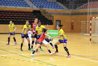 Partido del Club Balonmano Zuazo contra el Rocasa Gran Canaria