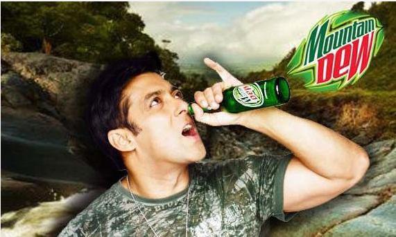 new wallpaper of salman khan. Salman Khan#39;s New Mountain Dew