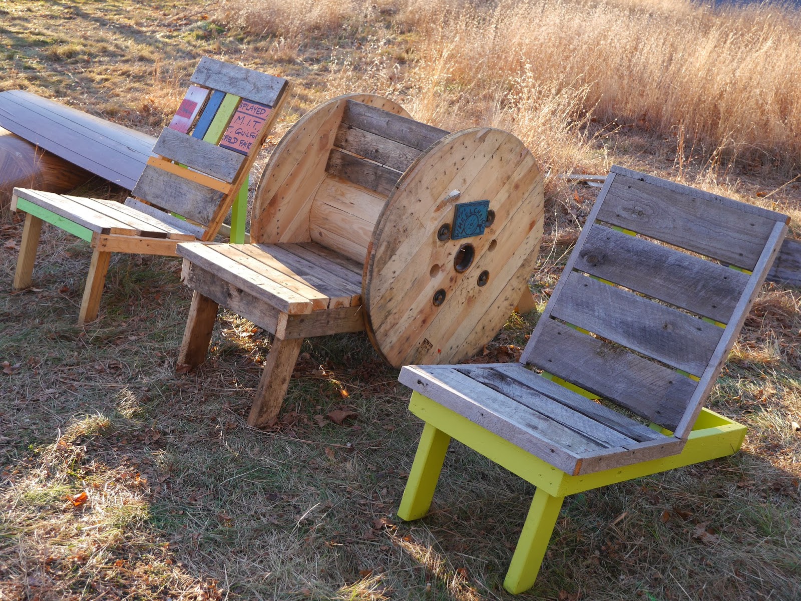Adirondack Chairs from Free WOODEN SPOOLS??? Cheap, Homemade 