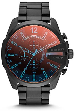 Diesel Chi Chronograph Black Dial Men's Watch-DZ4318