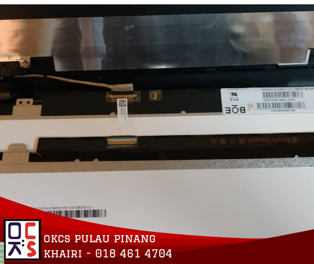 SOLVED : KEDAI REPAIR LAPTOP BAYAN BARU | MASALAH SCREEN RETAK LAPTOP HP 14-BS537TU