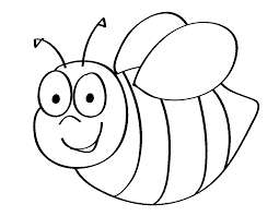 Bee Coloring Page - HD Printable Coloring Pages