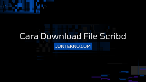 Cara download file Scribd