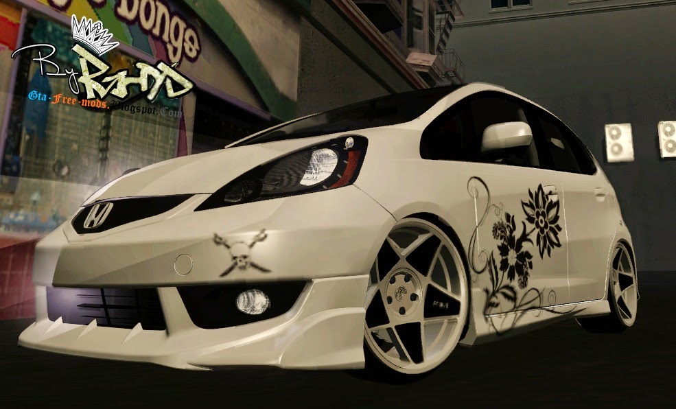 GTA SA  [RELEASE] Custom Elegant 2010 Honda Jazz RS  GTA Free Mods