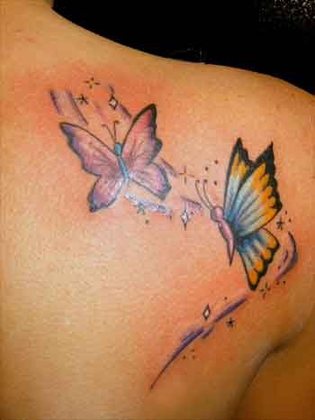 Buterfly Tatto on Butterfly Tattoos For Women   Religious Tattoos