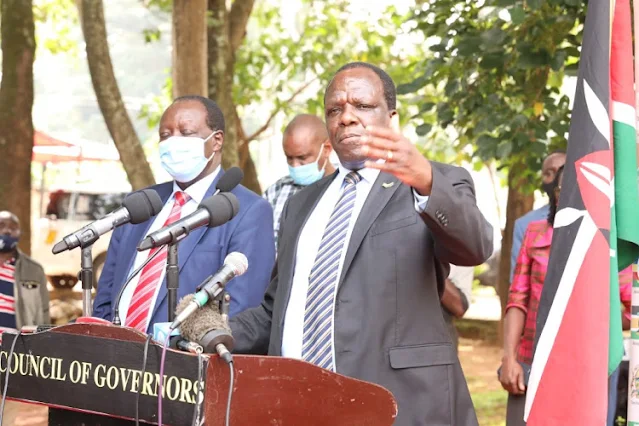 CoG chairperson Wycliffe Oparanya