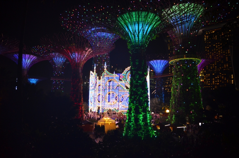 Endless Traveling Map The Christmas Wonderland Gardens By The Bay Singapore