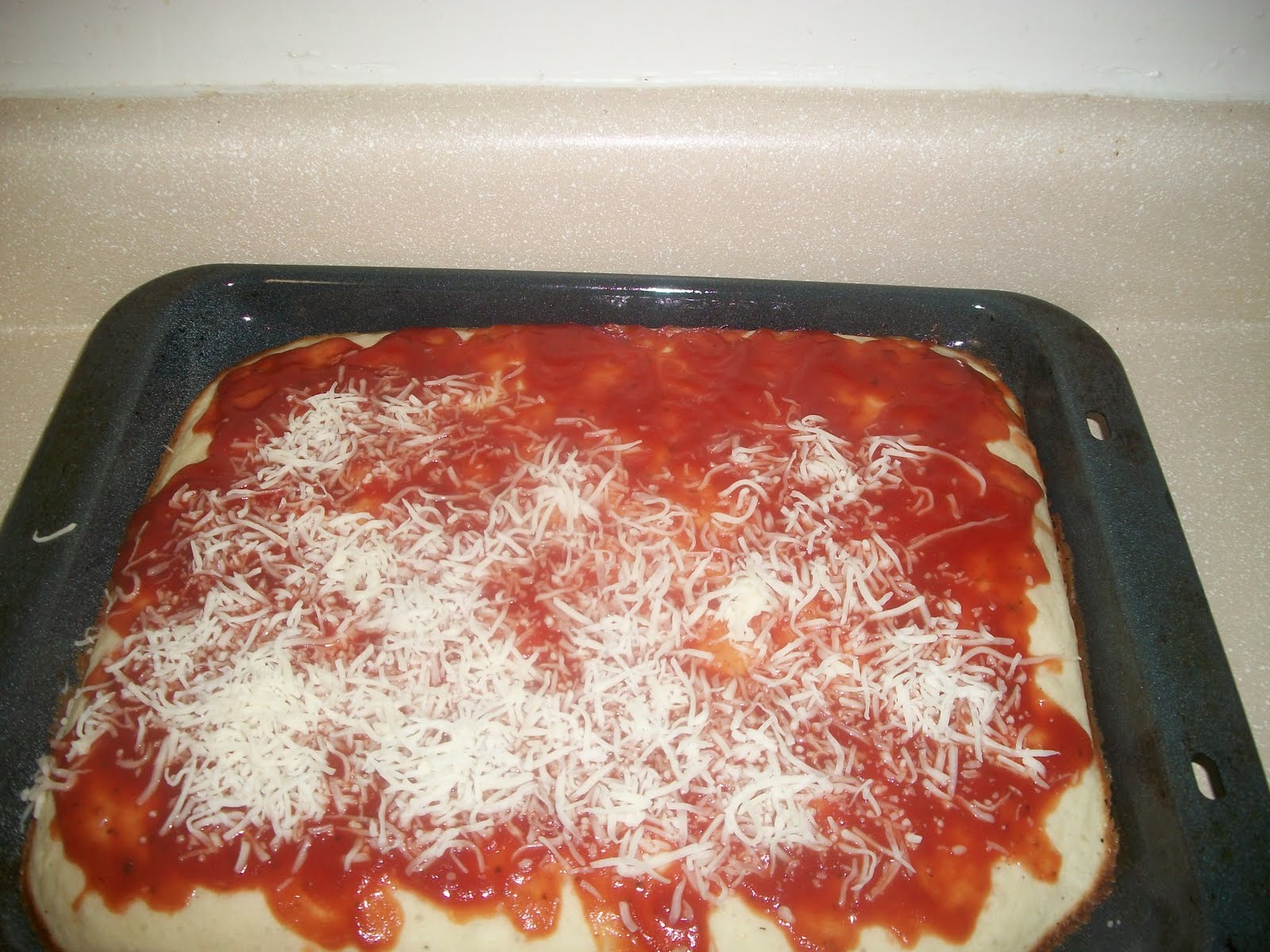 cheese, pepperoni can bag 1 of tomato 8oz. sauce, 1 to without home bag  at of pancakes make Italian how   oven