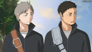 ハイキュー!! アニメ 第1期15話 澤村大地 菅原孝支 | HAIKYU!! Episode 15