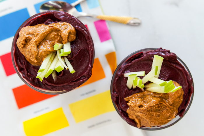 London Acai + Almond Butter Bowls