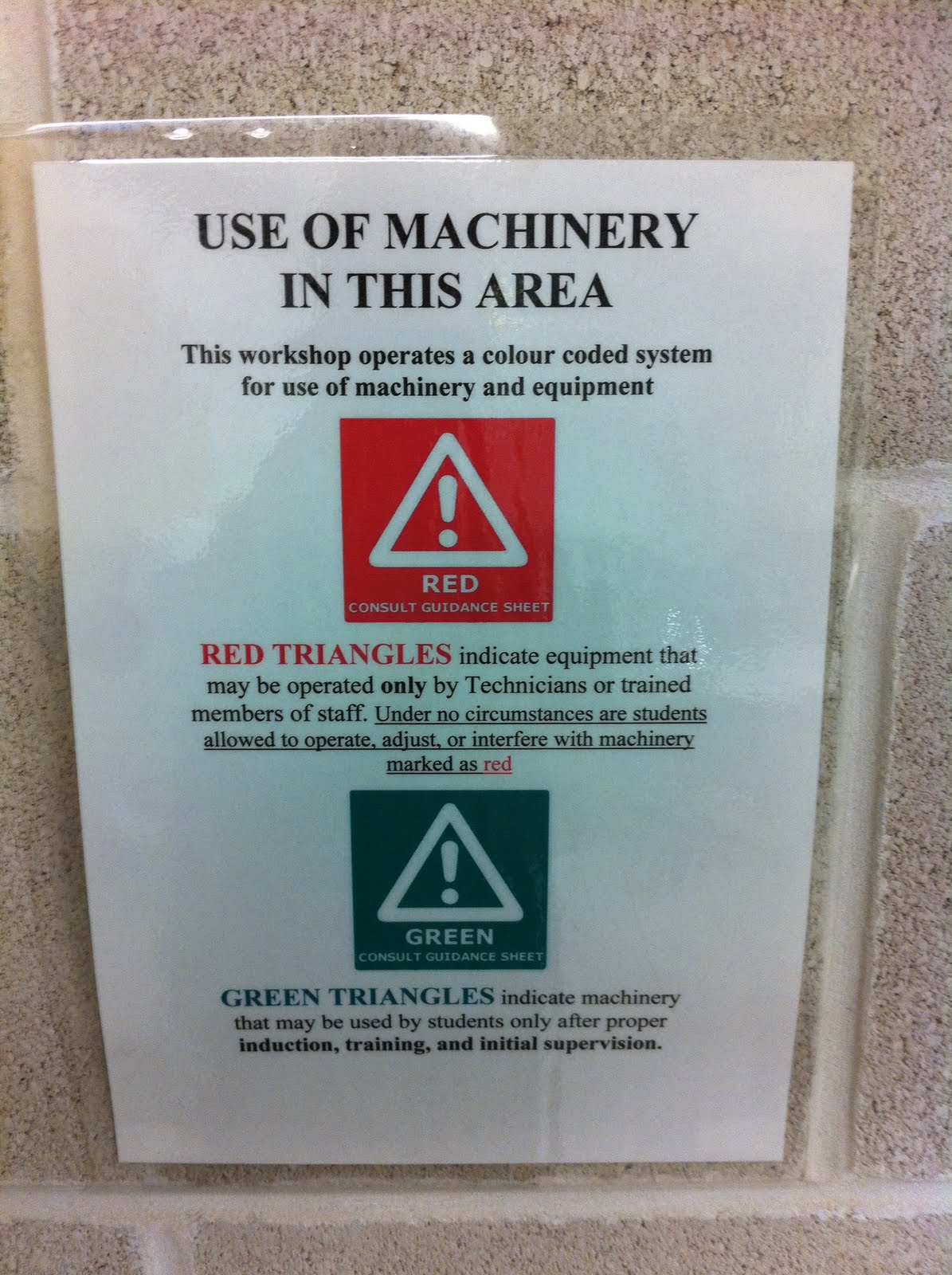 woodwork machine safety