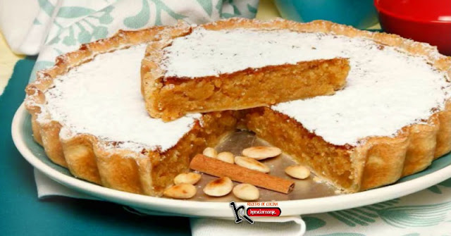 Tarta de Cabello de Ángel y Almendras