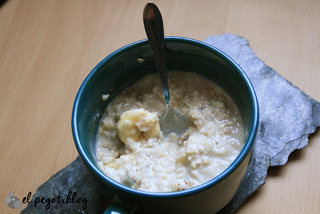 Receta Porridge de avena (gachas de avena)