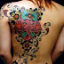 Lord Ganesh Tattoo Design on Women Back
