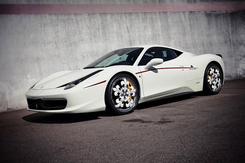 White Ferrari 458 Italia Tune Cars Wallpapers Cars Photos Cars 