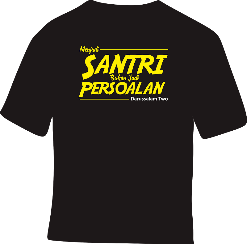 22+ Gambar Kaos Santri, Kaos Terbaru!