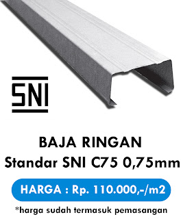 BR Standar SNI C75 0,75mm  shs-bajaringan