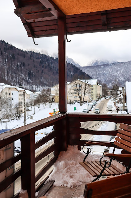 Skiing in Romania