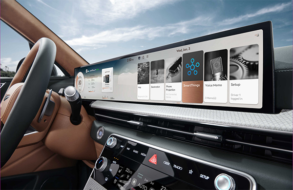 "Samsung se asocia con Hyundai Motor Group para presentar un estilo de vida futuro que conecta el hogar inteligente con automóviles"