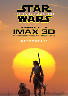 Star Wars: The Force Awakens IMAX 3D Theatrical One Sheet Teaser Movie Poster