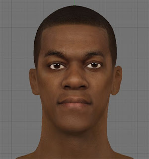 NBA 2K13 Rajon Rondo HD Cyber Face Patch