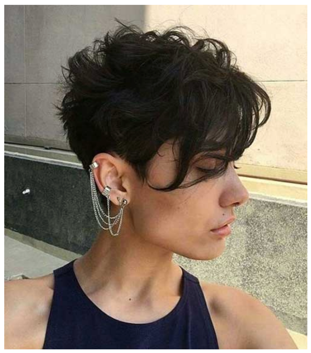 edgy pixie undercut